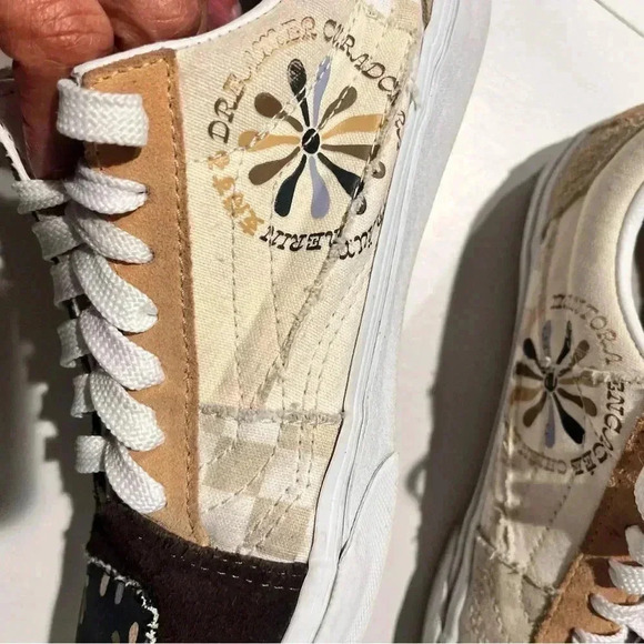 Urban outfitters Vans Old Skool Divine‎ Patchwork Sneaker womens 7 mens 5.5 - Picture 10 of 10